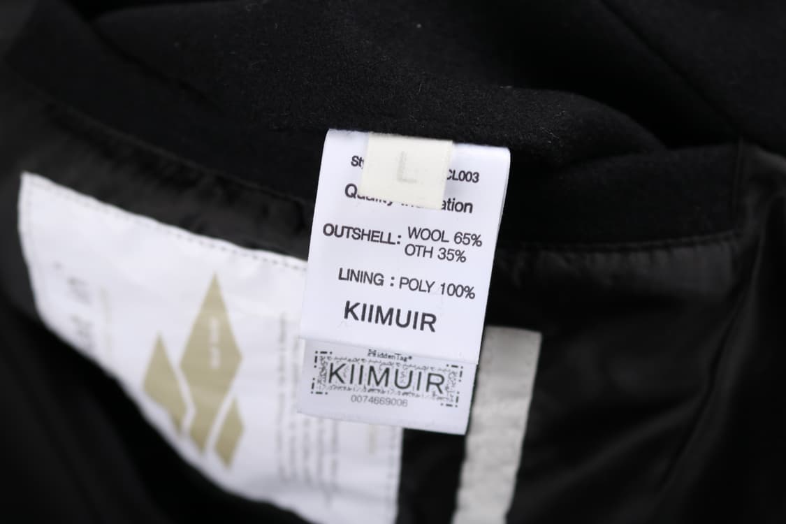 [L] 키뮤어 블랙 발마칸 코트 상품이미지5