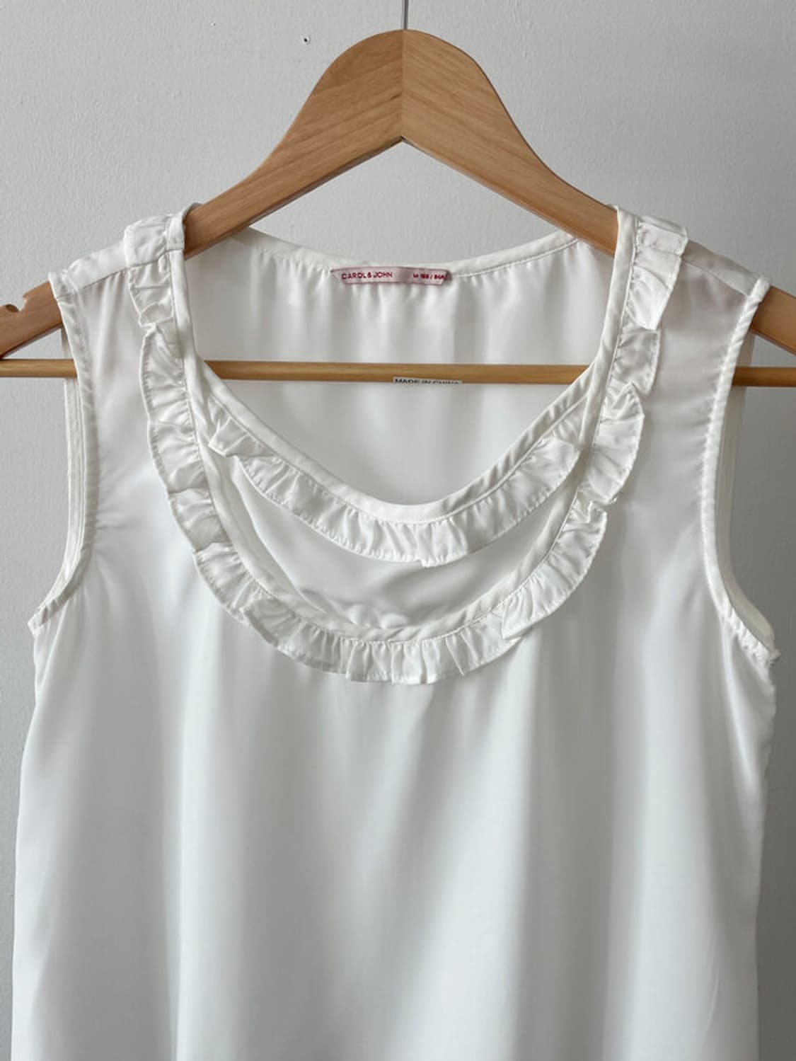 Carol&John frill sleeveless 상품이미지3