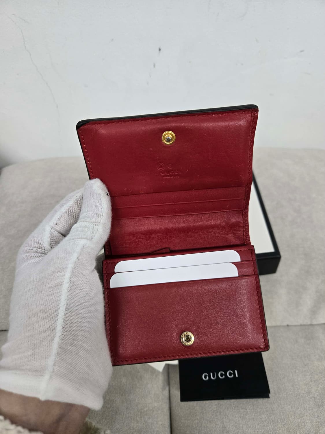 [보증서 정품] 구찌 불룸 중지갑 상품이미지3