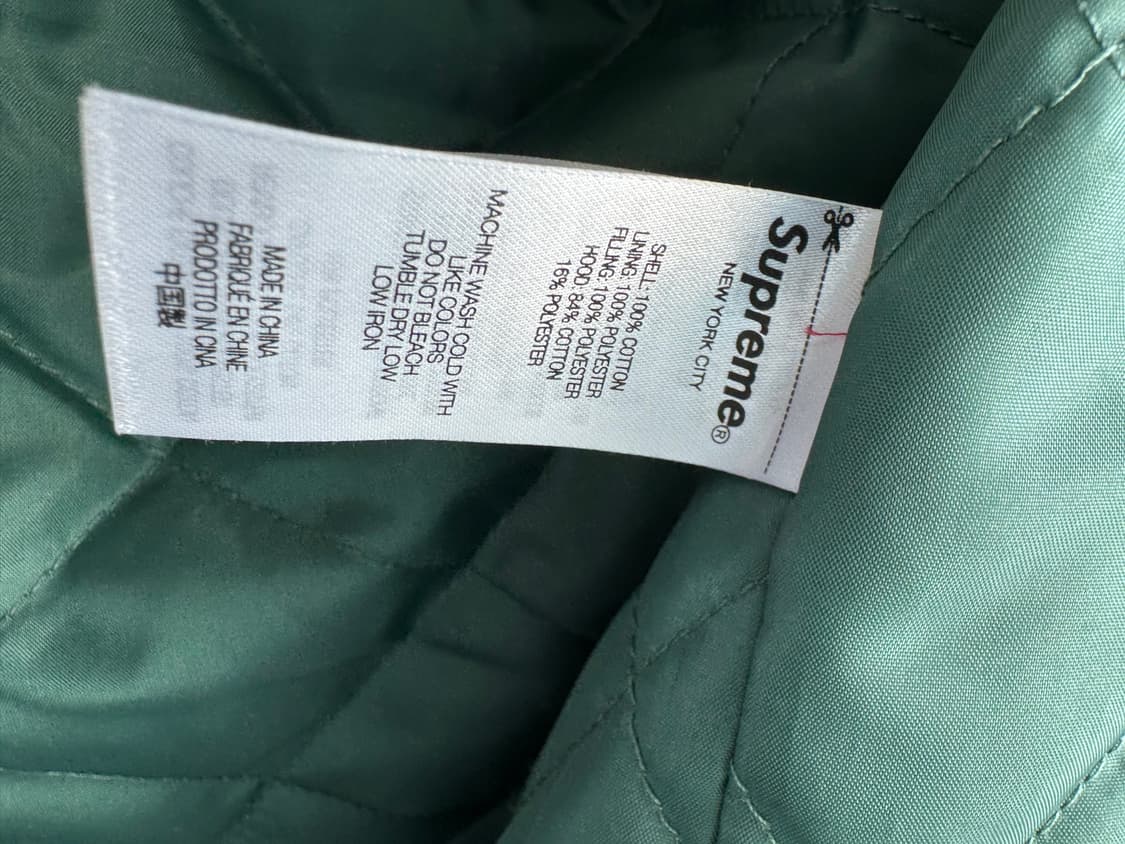 [SUPREME] 슈프림 타탄 플란넬 후드 셔츠 블루 - 23FW 상품이미지6