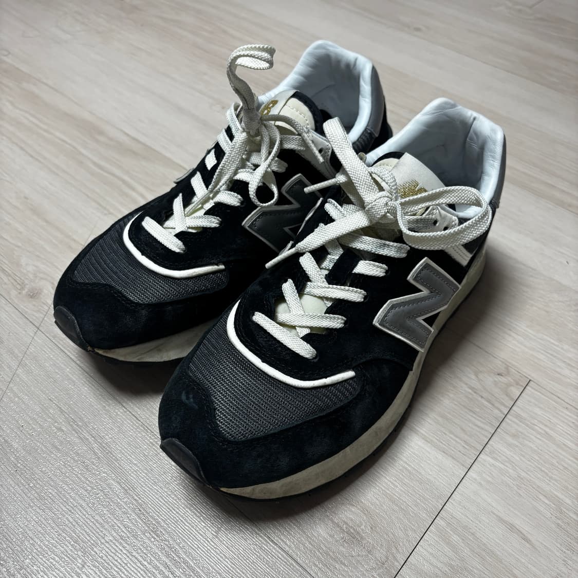 뉴발란스 574 레거시 블랙 255사이즈 상품이미지1