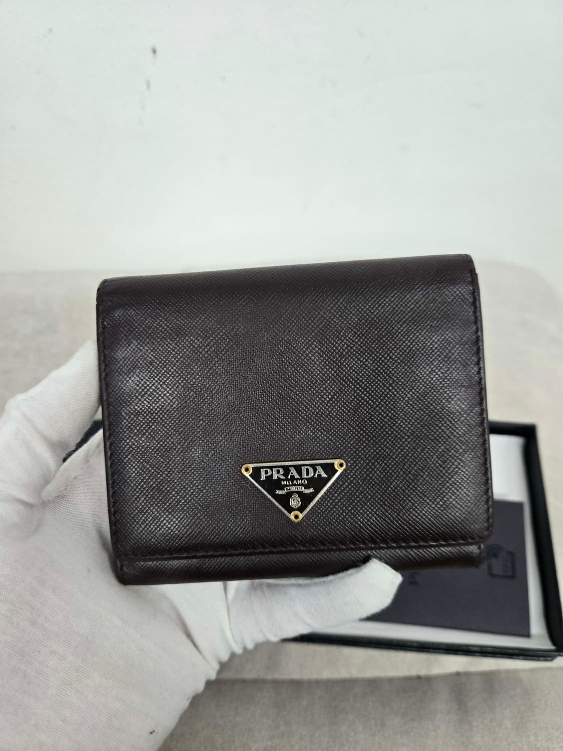 [보증서 정품] 프라다 사피아노 반지갑 중지갑 상품이미지4