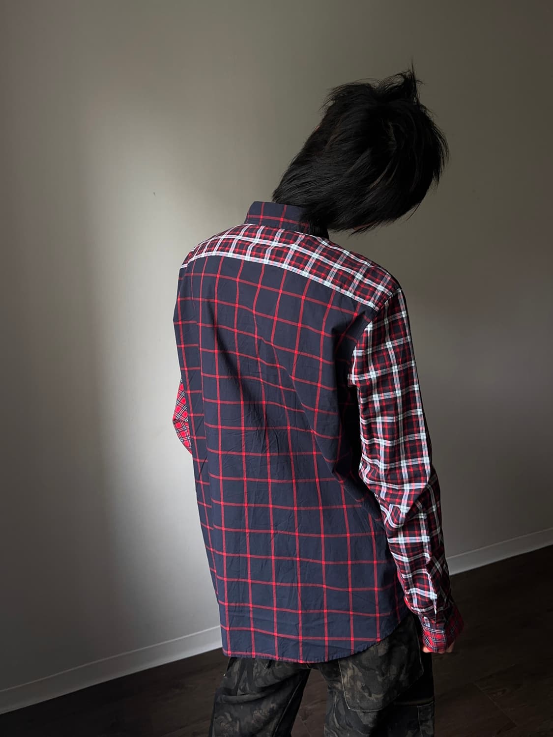 American Eagle 멀티 체크 믹스 셔츠 상품이미지5