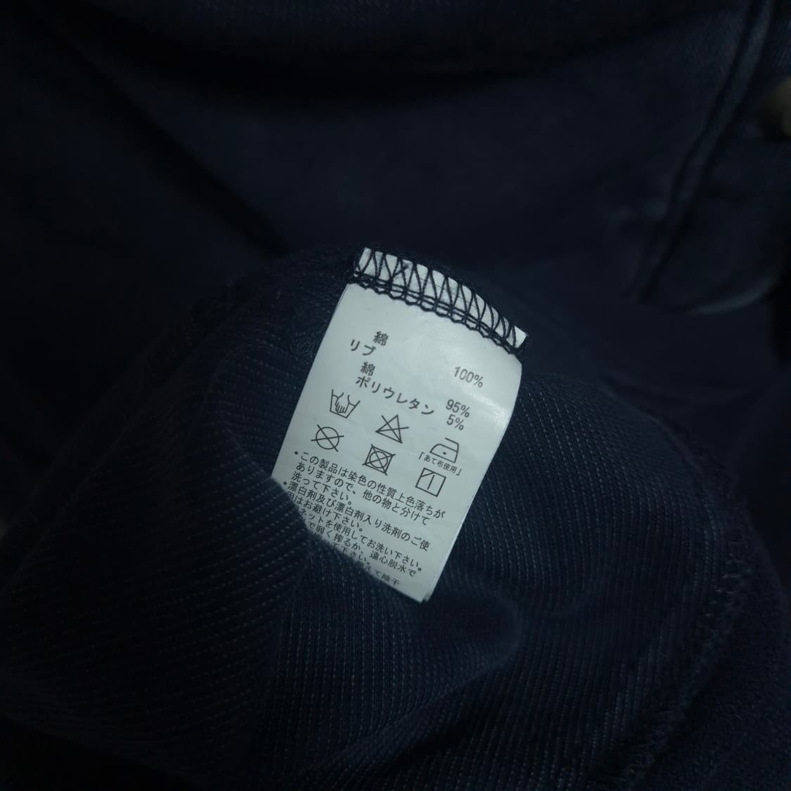 네이비 변형 후드 자켓 상품이미지9