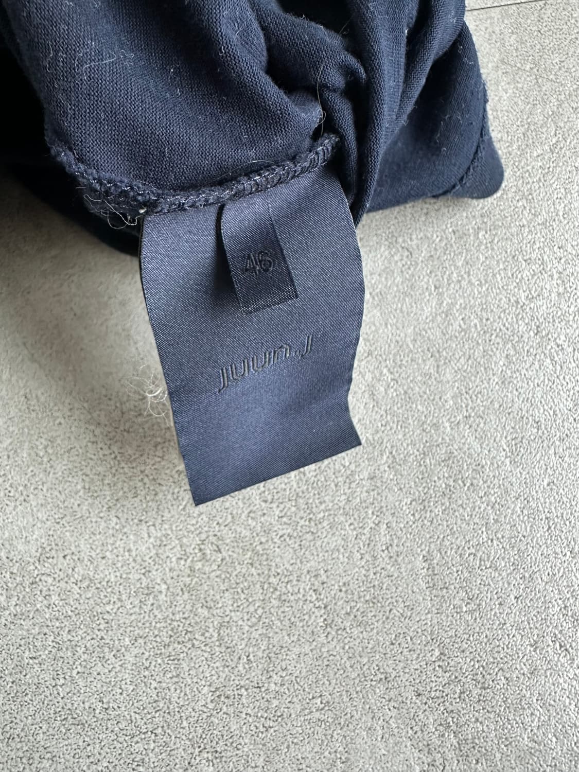 준지 x 소라야마 네이비 그래픽 반팔 티셔츠 상품이미지7