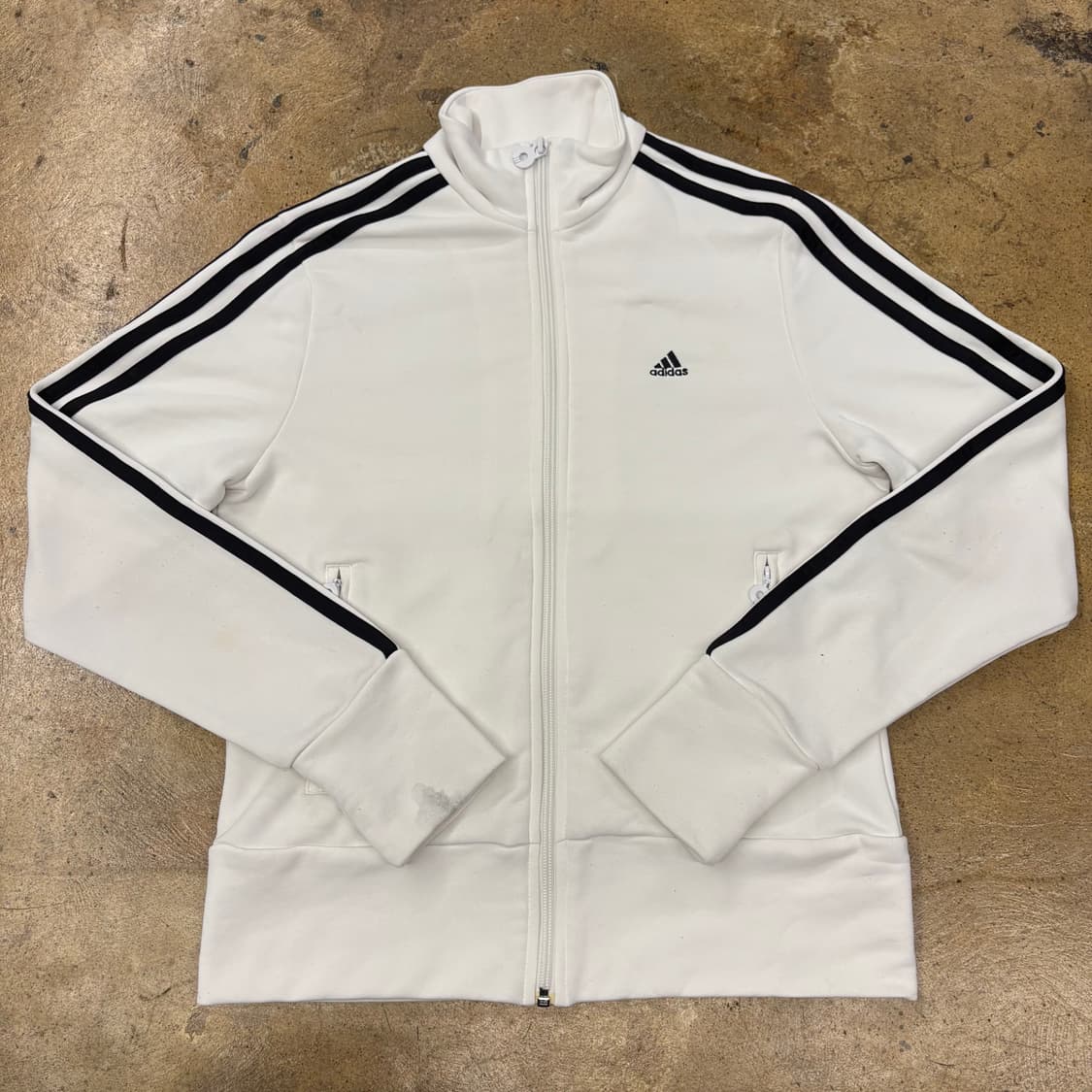 [정품/95] 아디다스 화이트 트랙탑 져지 b18 상품이미지2