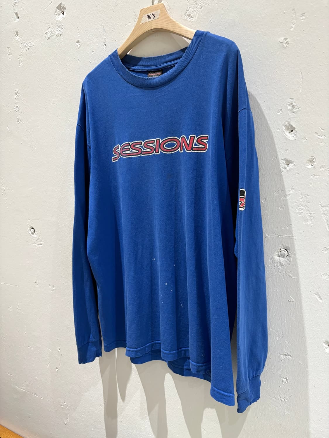 90's SESSIIONS 스케이트보드 티셔트 상품이미지3