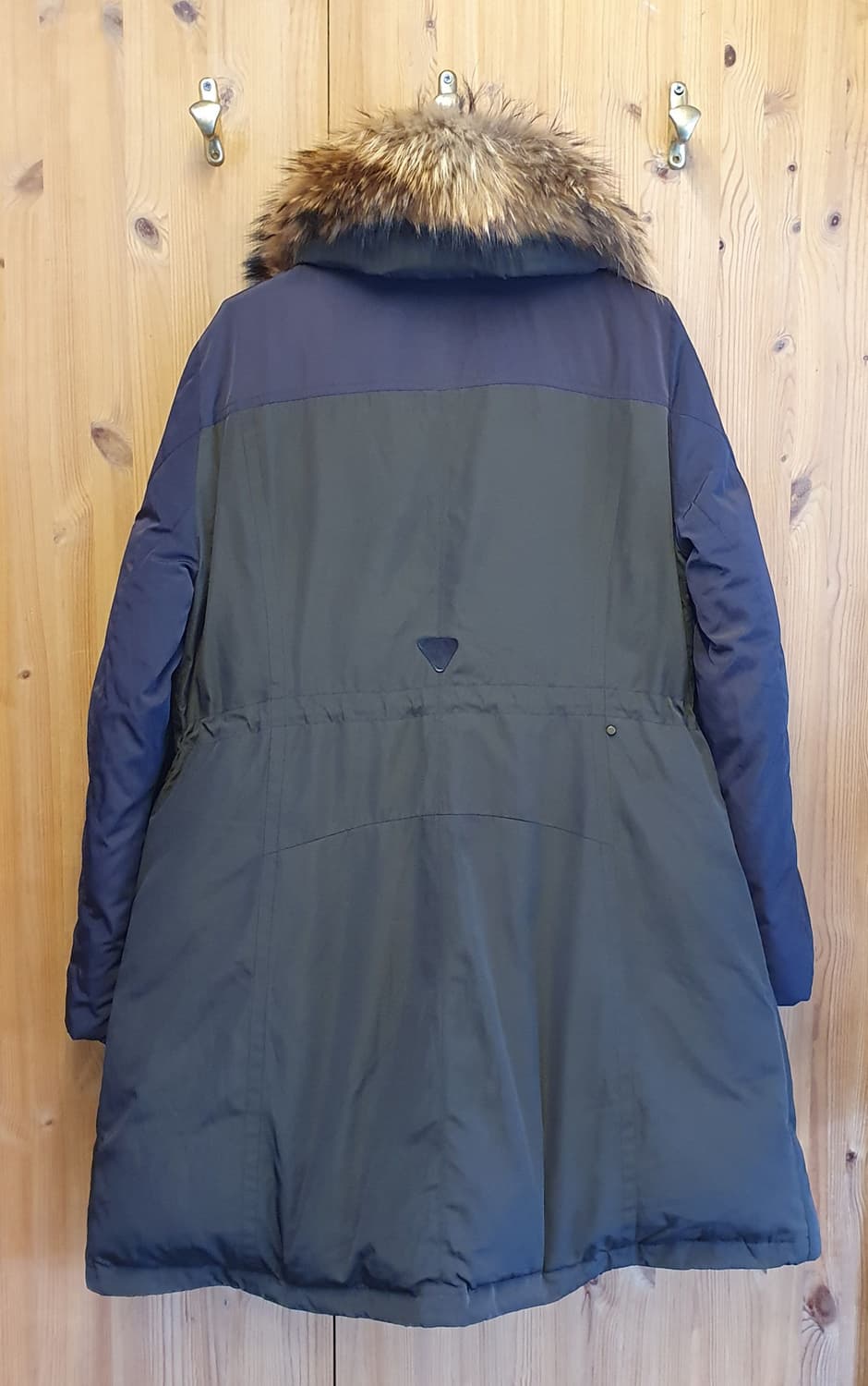 66.Satin 라쿤퍼 다운패딩  상품이미지3