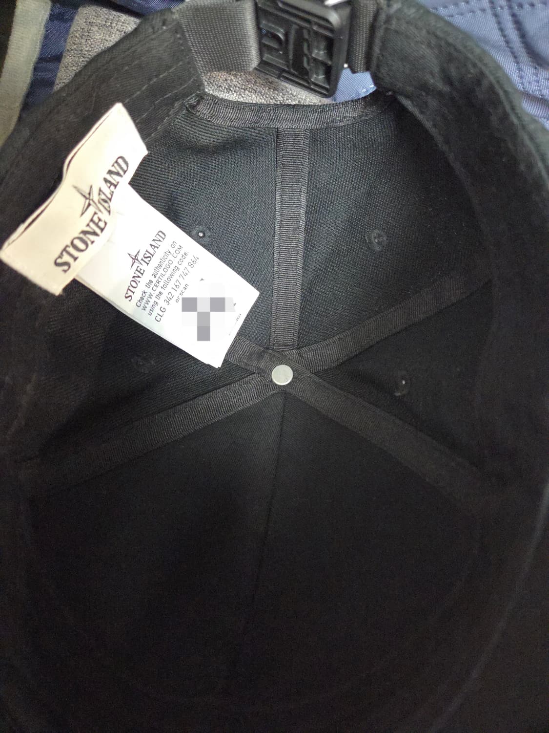 스톤아일랜드 마그네틱 볼캡 공용(UN) 상품이미지3