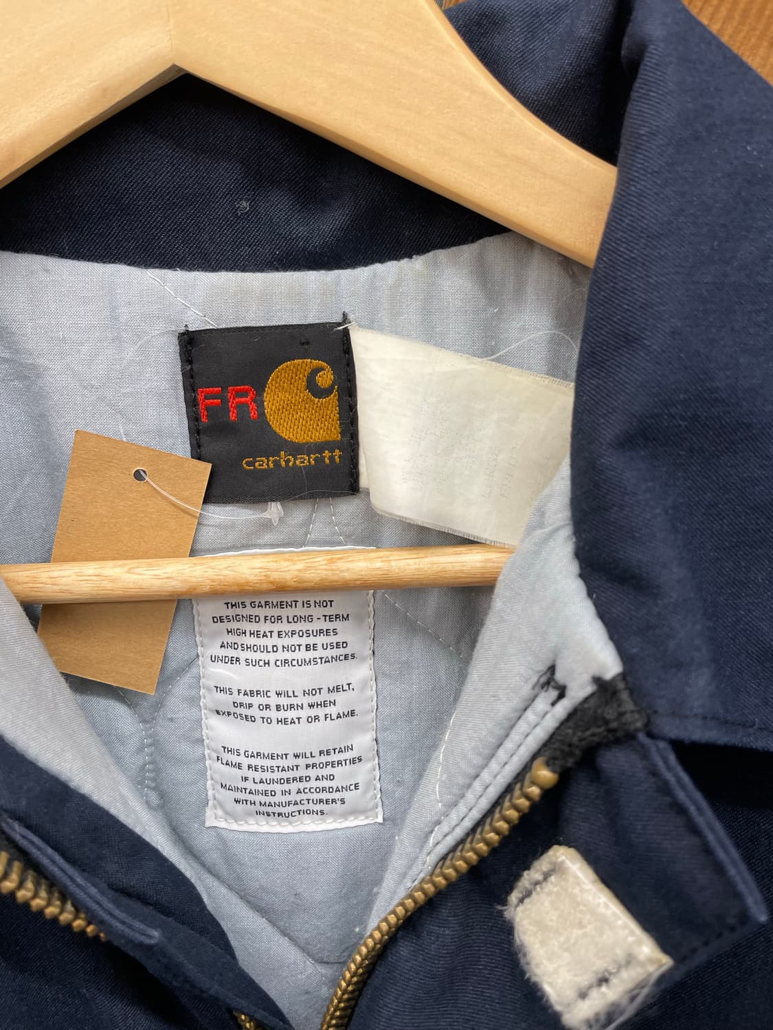 1990s Carhartt 칼하트 FR 방화 워크 자켓 상품이미지8