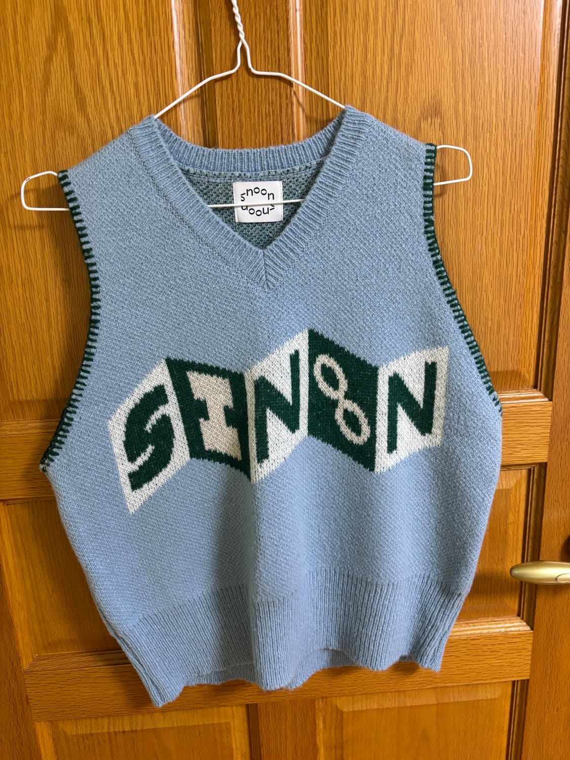 시눈 레이어드 니트조끼 상품이미지2