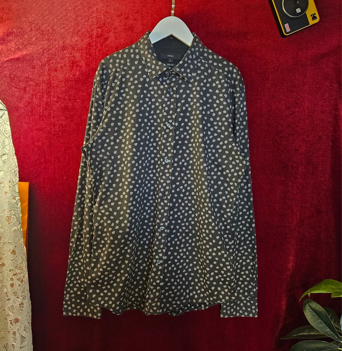 디젤 DIESEL 패턴 셔츠 남성 Lsize 상품이미지2