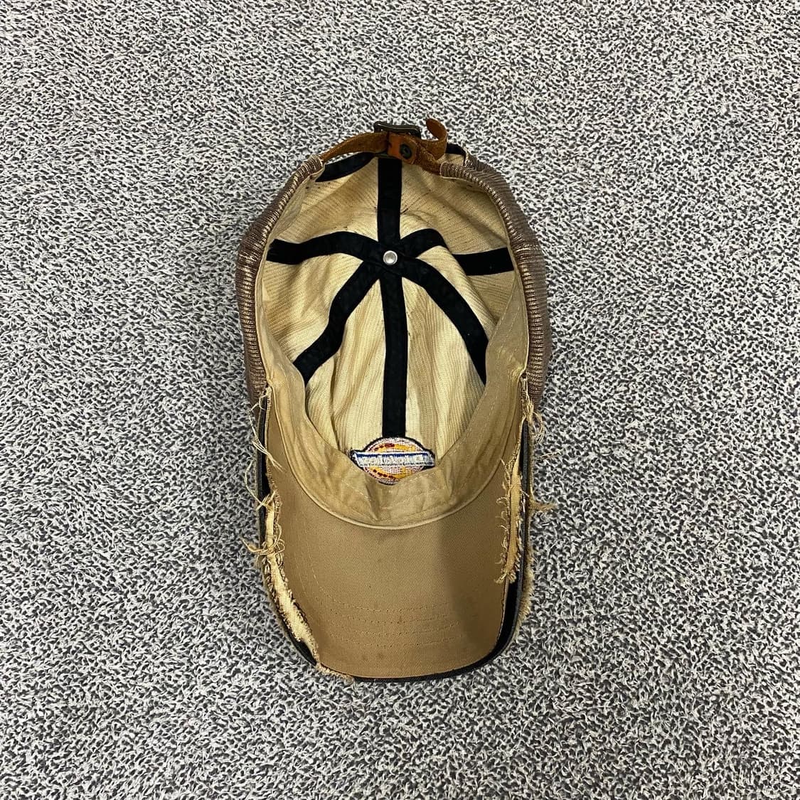 90s 디키즈 빈티지 코듀로이 그런지 데미지 캡 모자 상품이미지7