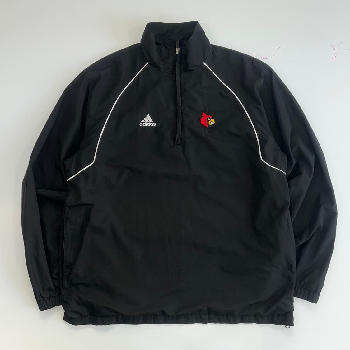 Adidas 아디다스 삼각로고 블랙 아노락  상품이미지3