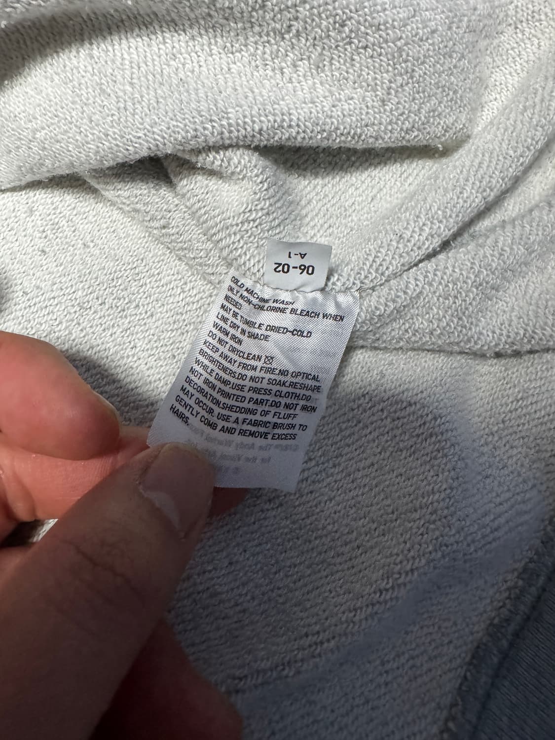 유니클로 카우스 앤디워홀 스웻셔츠 그레이 상품이미지7