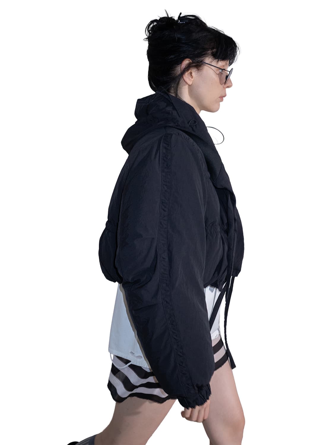 퍼버즈 25fw 스트링 멀티 크롭 다운패딩 상품이미지5