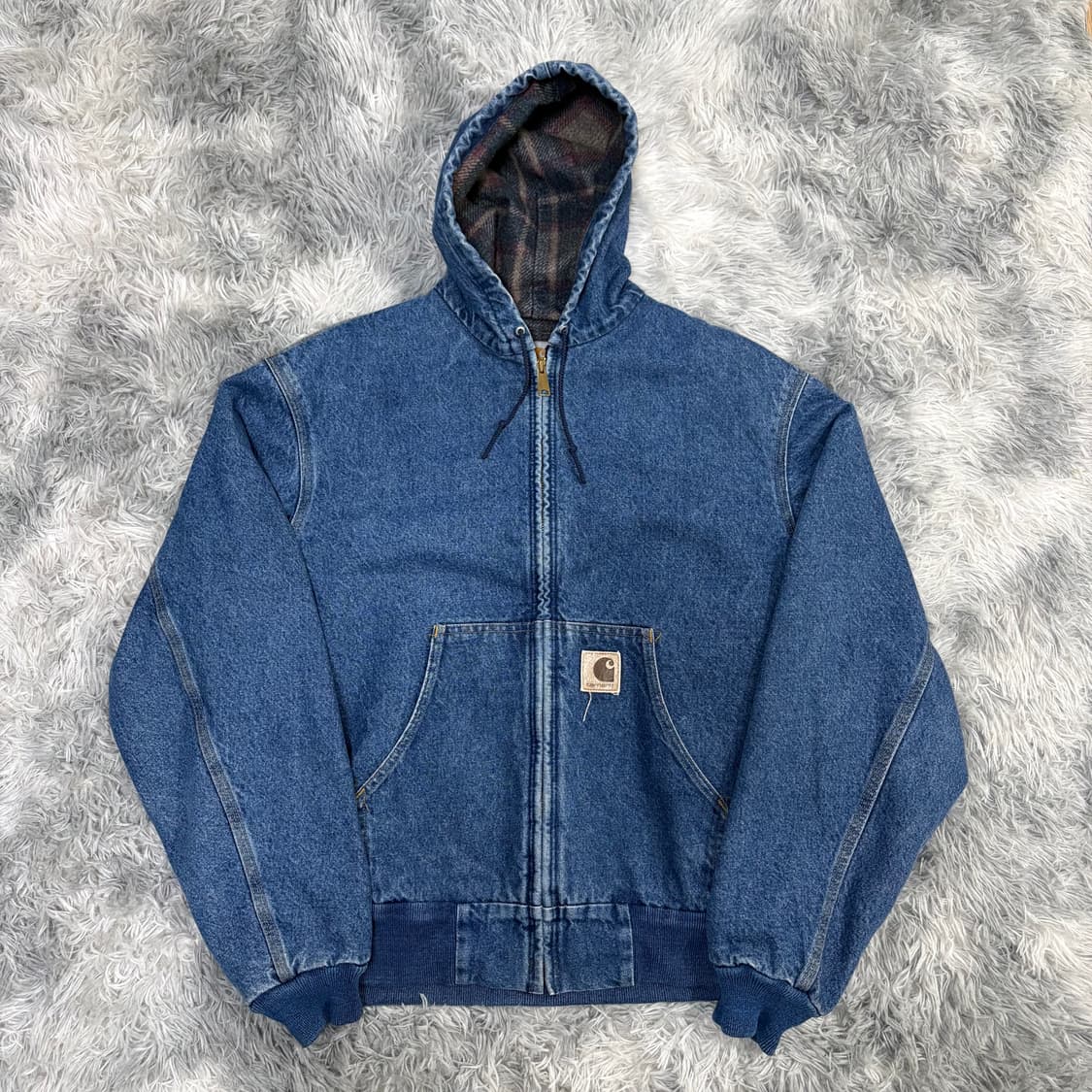 90s OG 칼하트 J08 DST 자켓 에이셉라키 상품이미지4