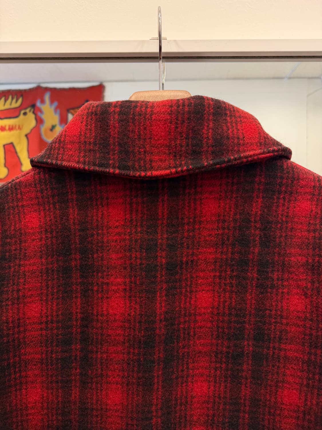 50-60s Woolrich 울리치 버팔로 매키노 크루저 헌팅 자켓 상품이미지7