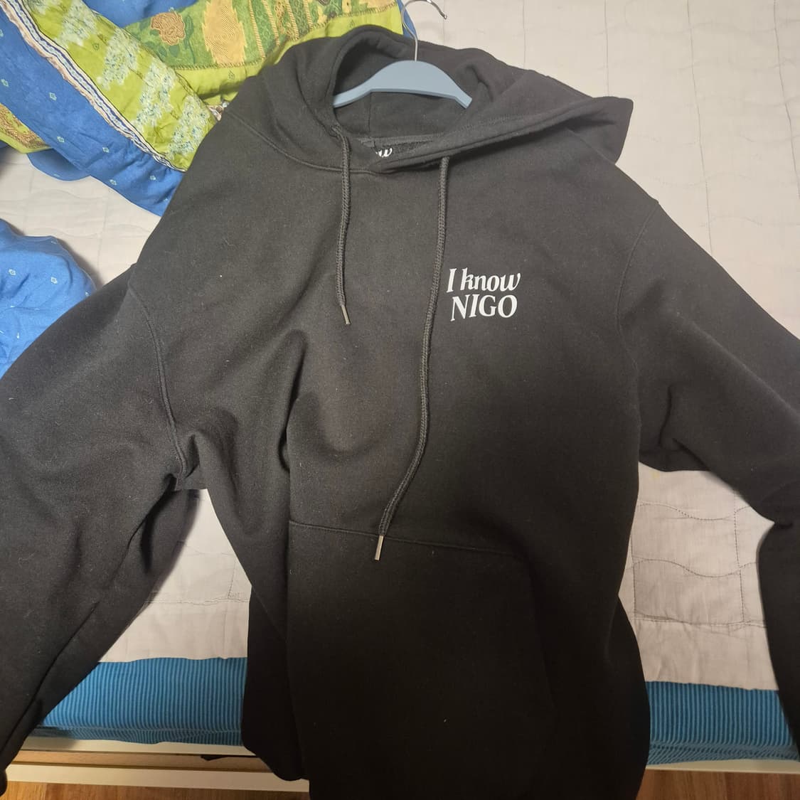 ​[XL] 니고 I Know NIGO 빅로고 그래픽 후드티 상품이미지3