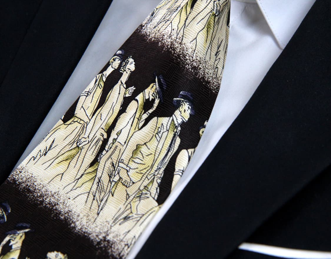 디올 9.2cm 미사용 S등급 클래식 남자 명품 넥타이 상품이미지5