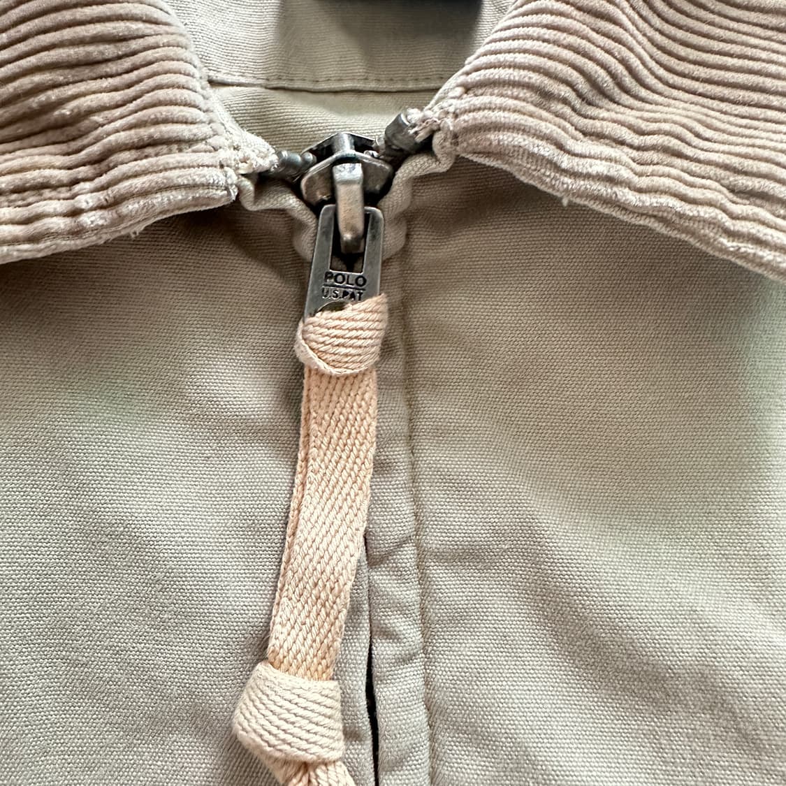 폴로 스포츠맨 빈티지 코듀로이 카라 디트로이트 헤링턴 캔버스 자켓 XL 상품이미지5