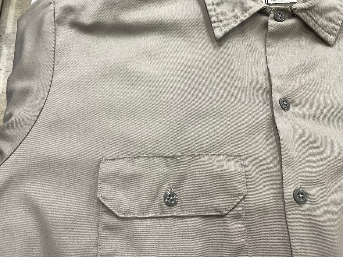 (XL) Dickies 디키즈 반팔 워크 셔츠 그레이  상품이미지8