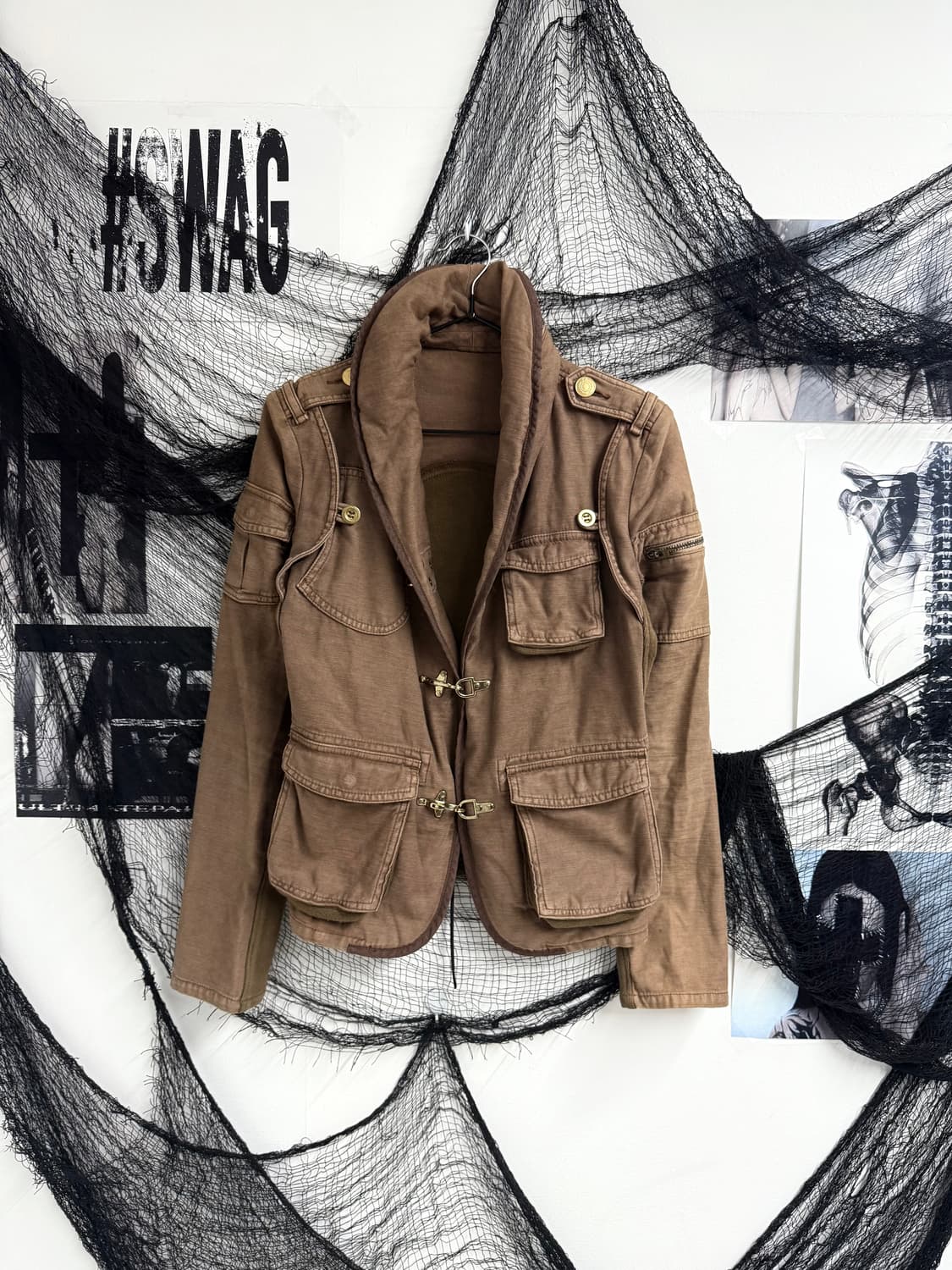 00s pocket corset detail jacket 상품이미지2