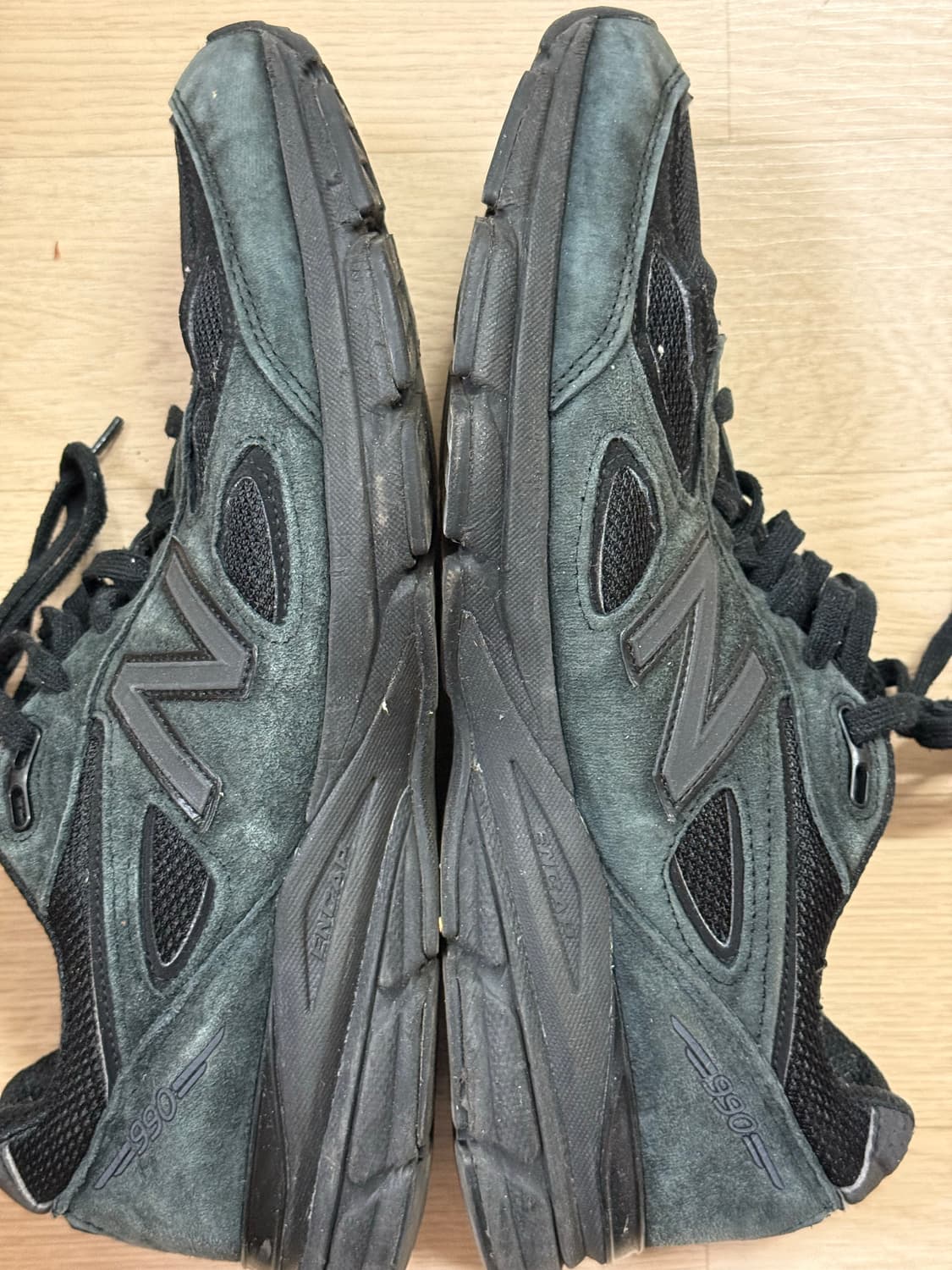 뉴발란스 990 블랙 280-285 사이즈 판매 상품이미지4