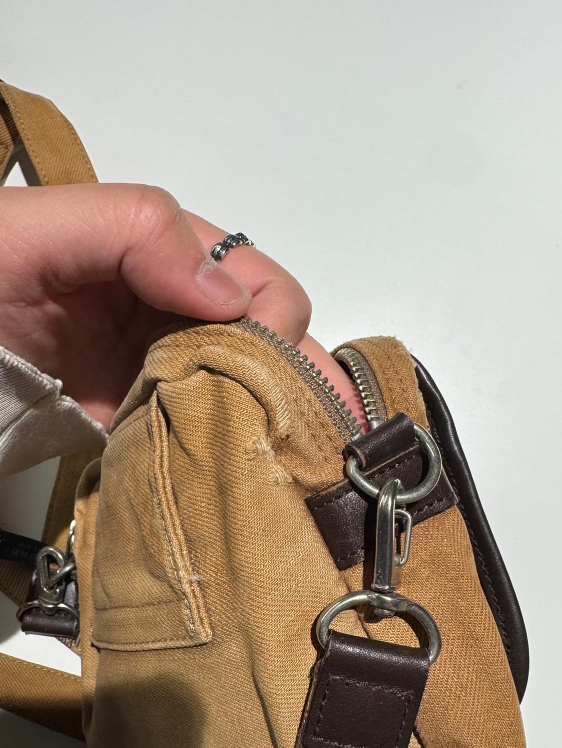 버버리 블루라벨 캔버스 크로스백  상품이미지10