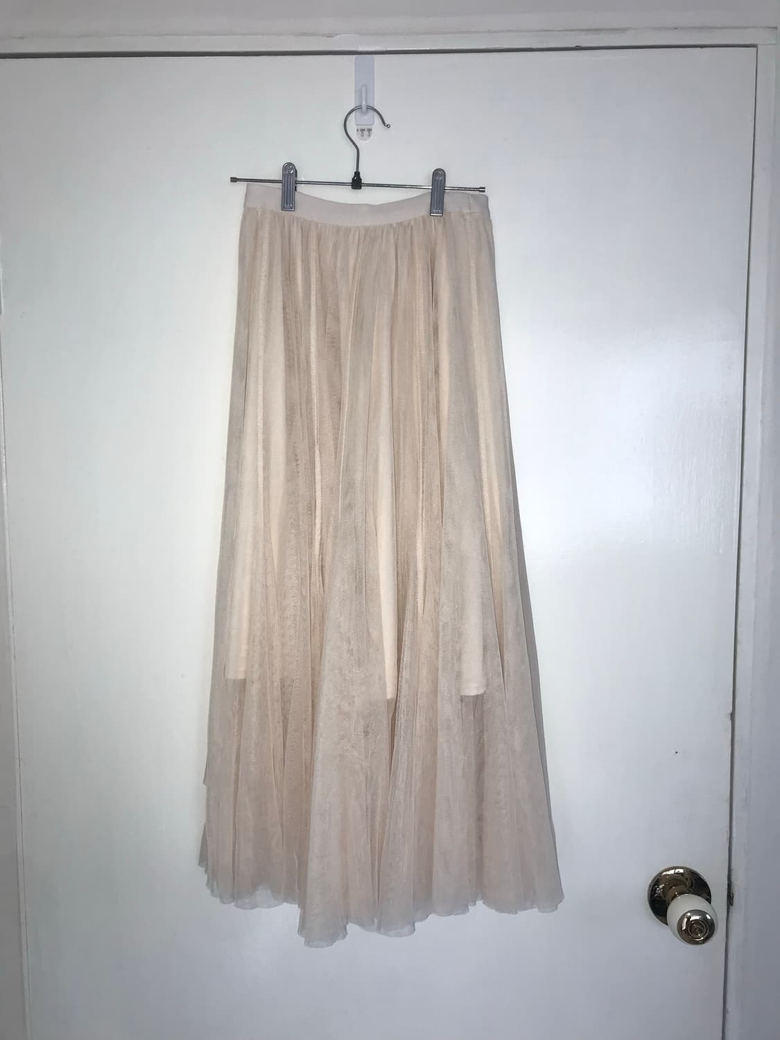 unbalance long sha skirt 상품이미지2