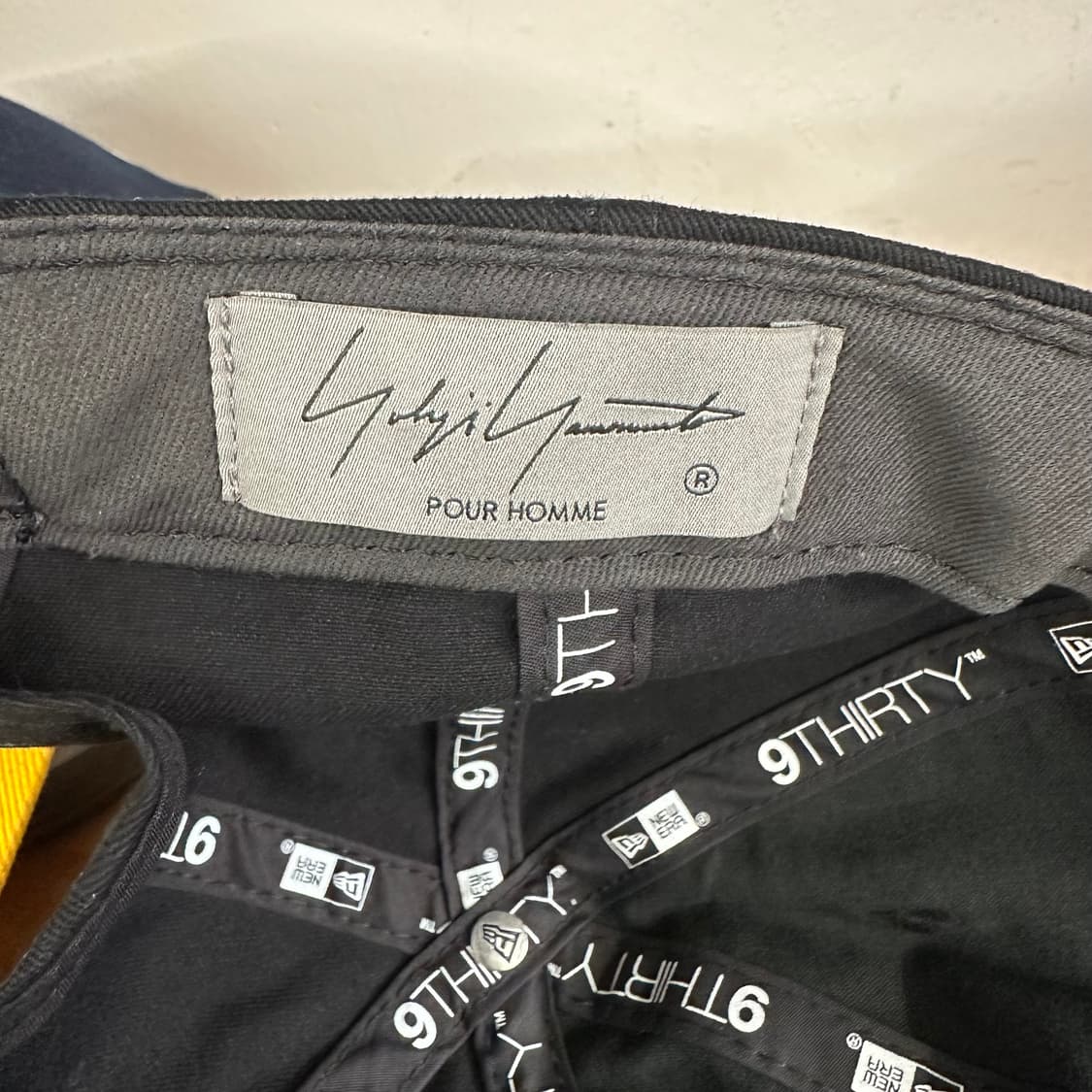 요지 야마모토 뿌르옴므 크로우 캡 상품이미지4