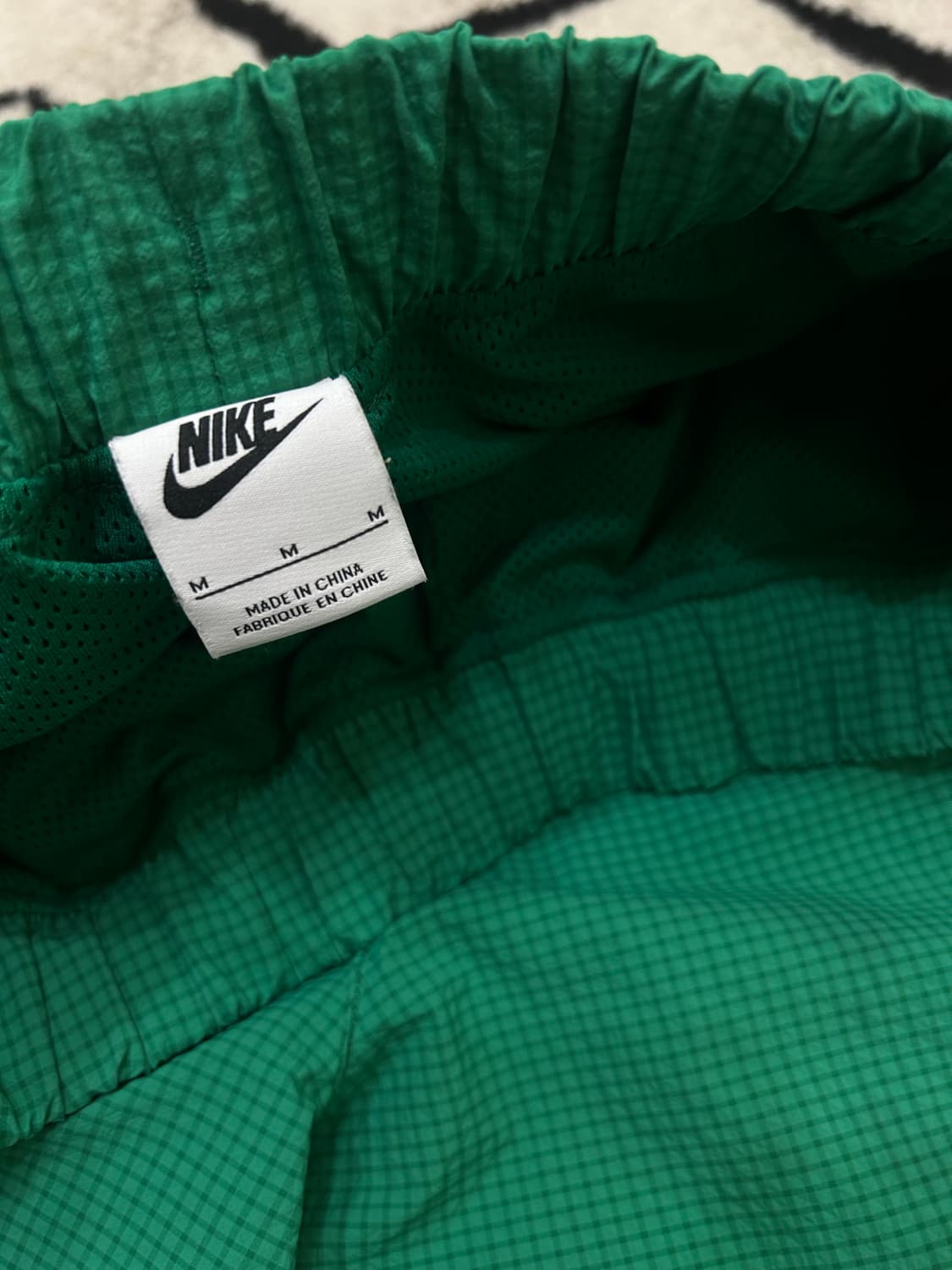 [M]나이키 트랜디 우븐 반바지/그린 상품이미지6