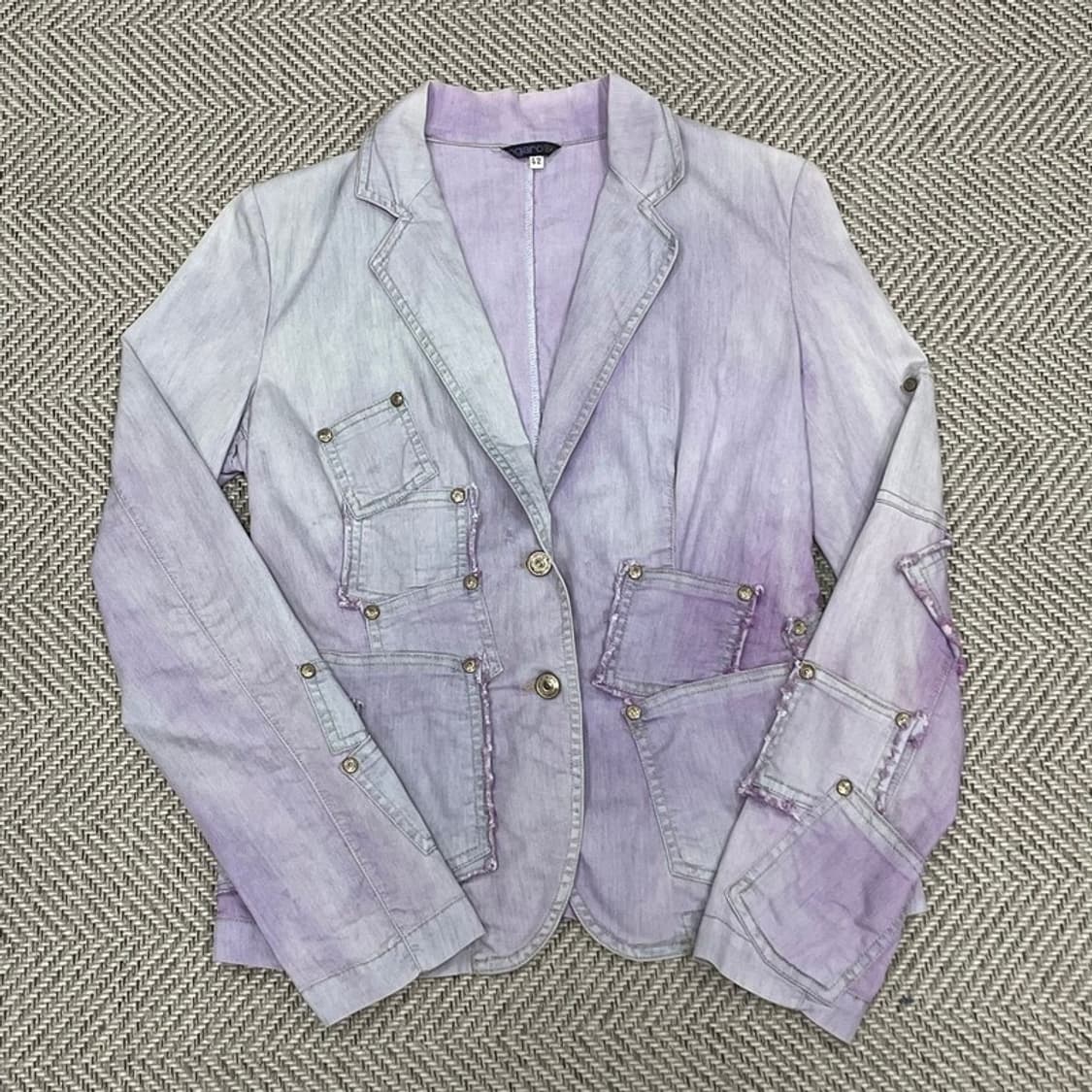 웅가로 피버 그런지 워싱 자켓 v0109 상품이미지1