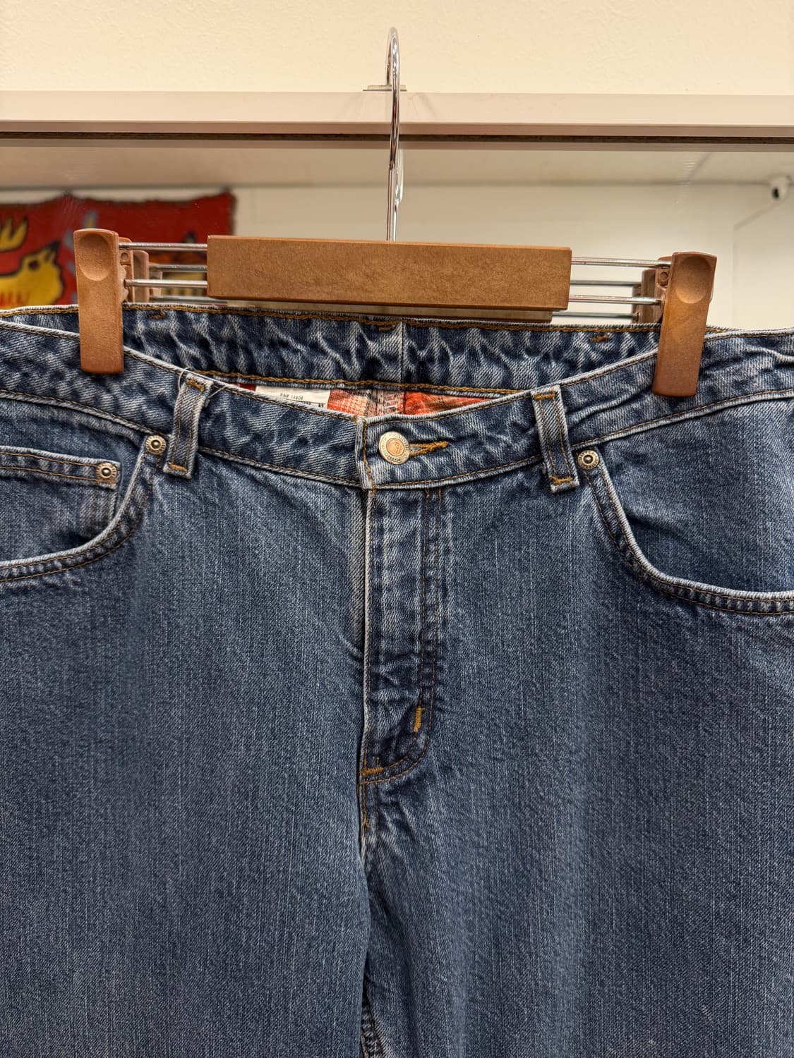 00s Carhartt 칼하트 플란넬 데님 팬츠 (33inch) 상품이미지2