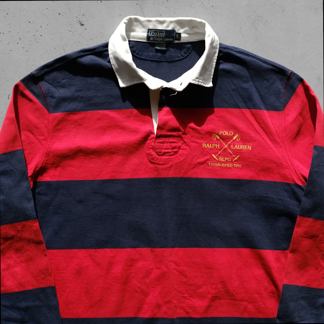 1990’s Polo Rugby Shirt 상품이미지2