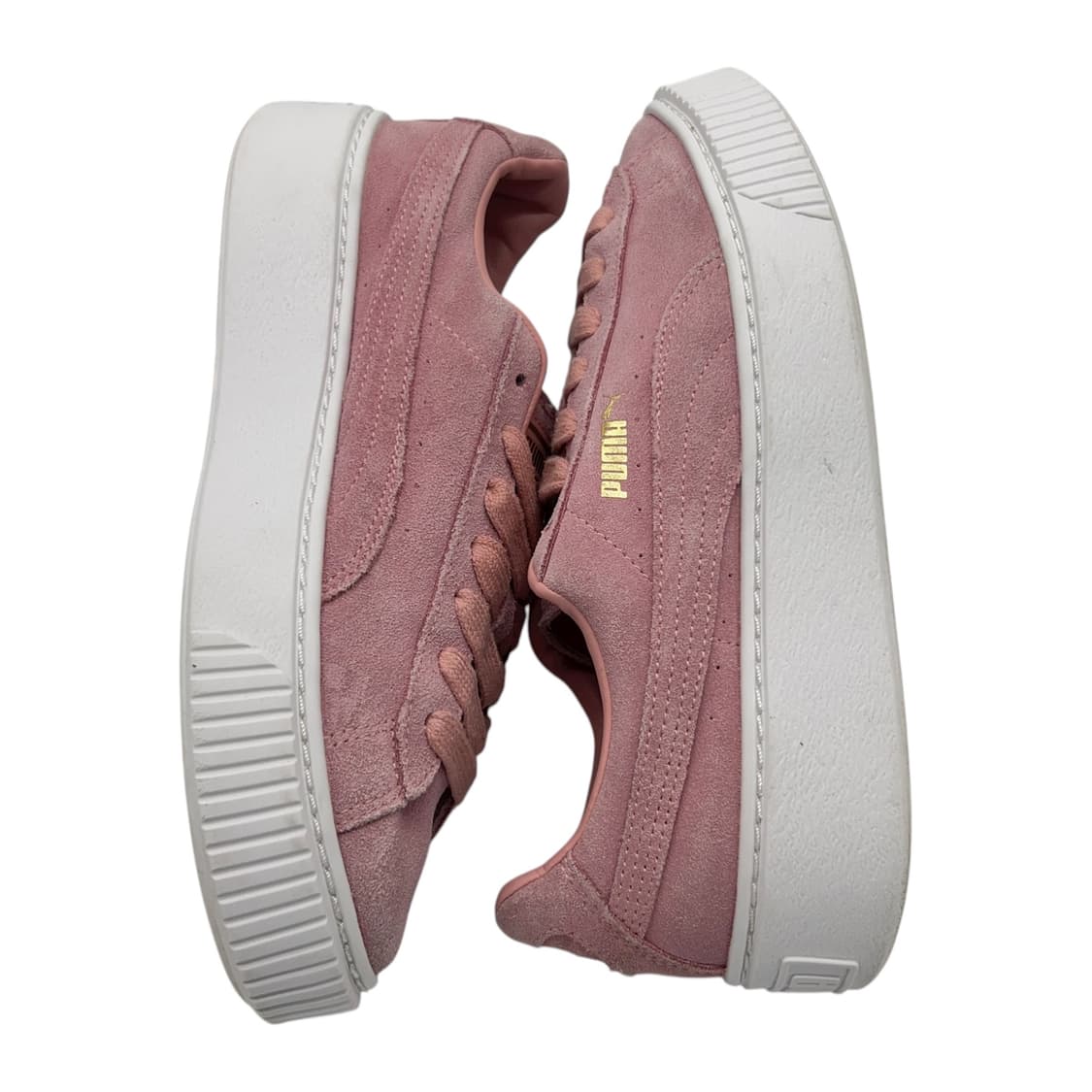 240 푸마 스웨이드 플랫폼 페일 핑크 상품이미지3