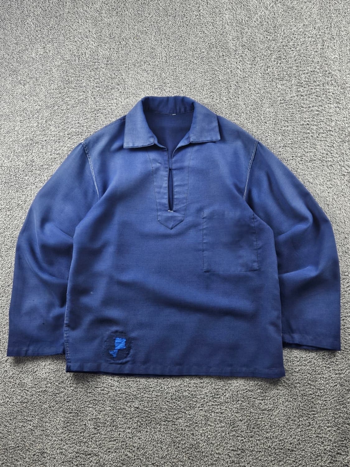 BEAU-FORT 프렌치 피셔맨 스모크 셔츠 (M추정) / 7589 상품이미지1