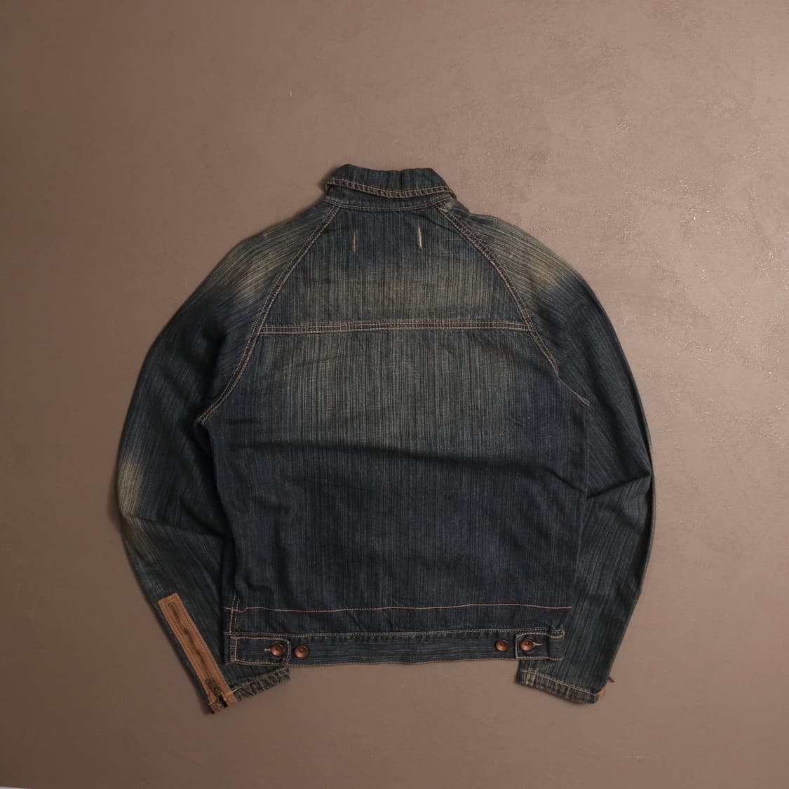 빈티지 USA 워싱 데님 집업 자켓 A1687 상품이미지6