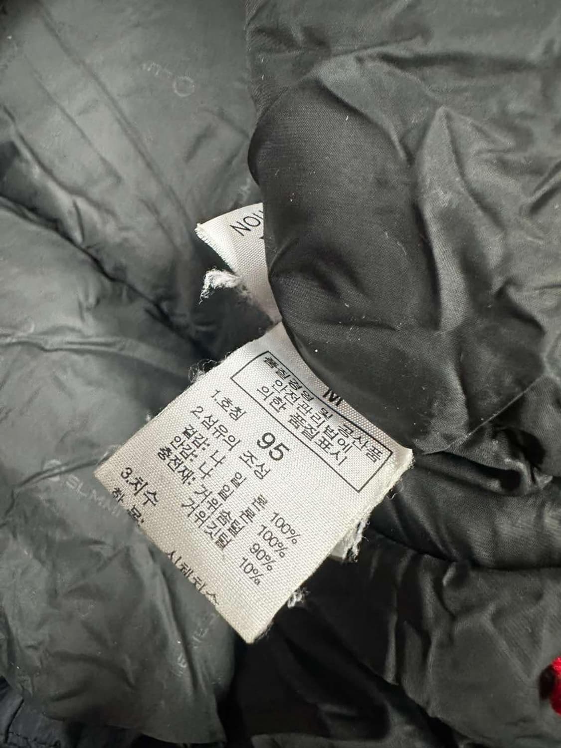 노스페이스 800필 써밋 로체 구스다운 푸퍼 패딩(95) 상품이미지4