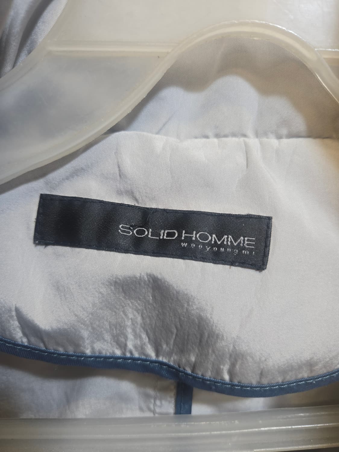 솔리드옴므 95 베이지 집업 자켓 상품이미지2