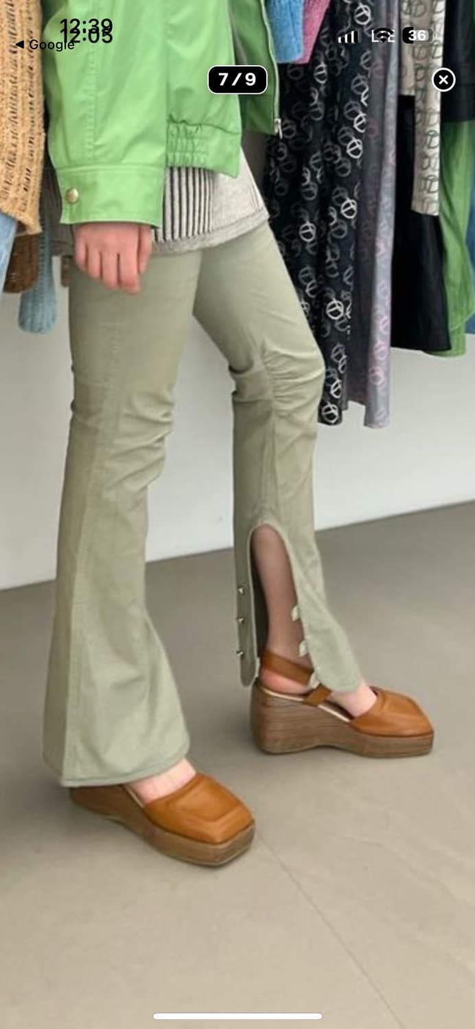 오소이 90‘s 스트랩힐 245 블랙 상품이미지1