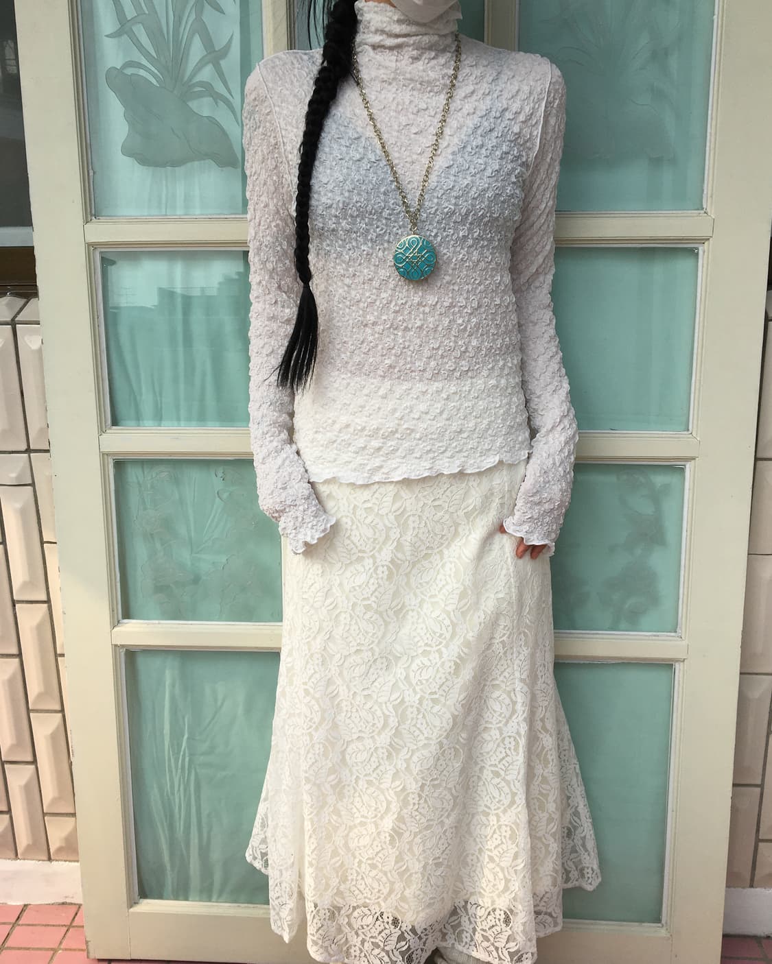 High neck sleeve 상품이미지5