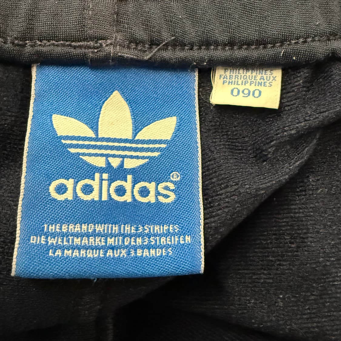 [정품/90] 아디다스 삼선 트레이닝 바지 네이비 b19 상품이미지4