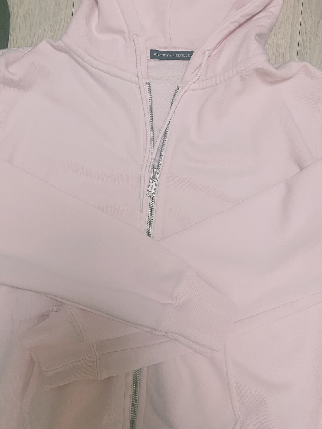 브랜디멜빌 핑크 후드집업 상품이미지1