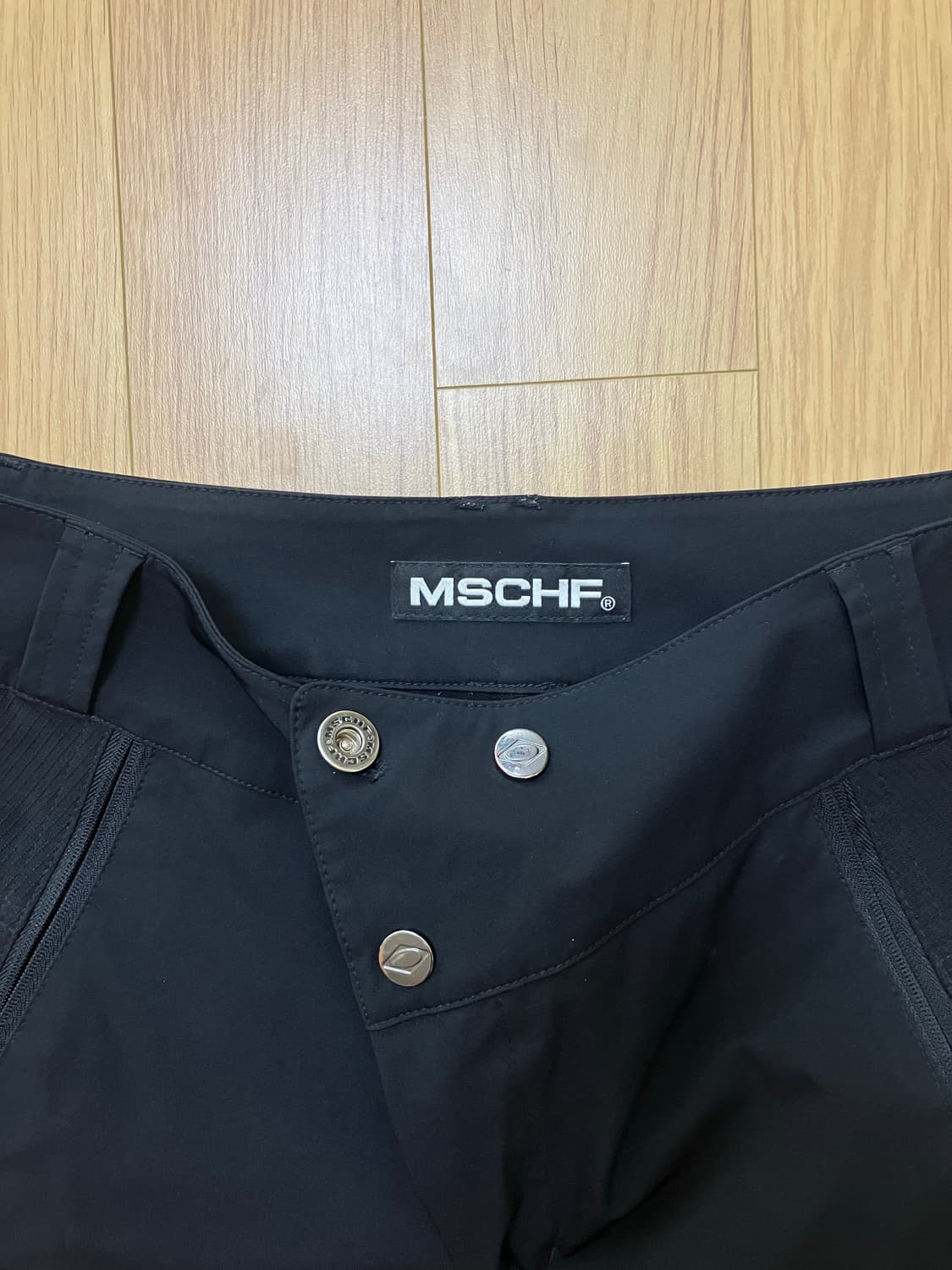 미스치프 아이렛 판넬 스트레이트 팬츠 상품이미지3