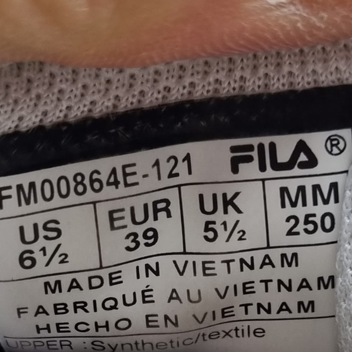 휠라 디스럽터2 운동화250  상품이미지6