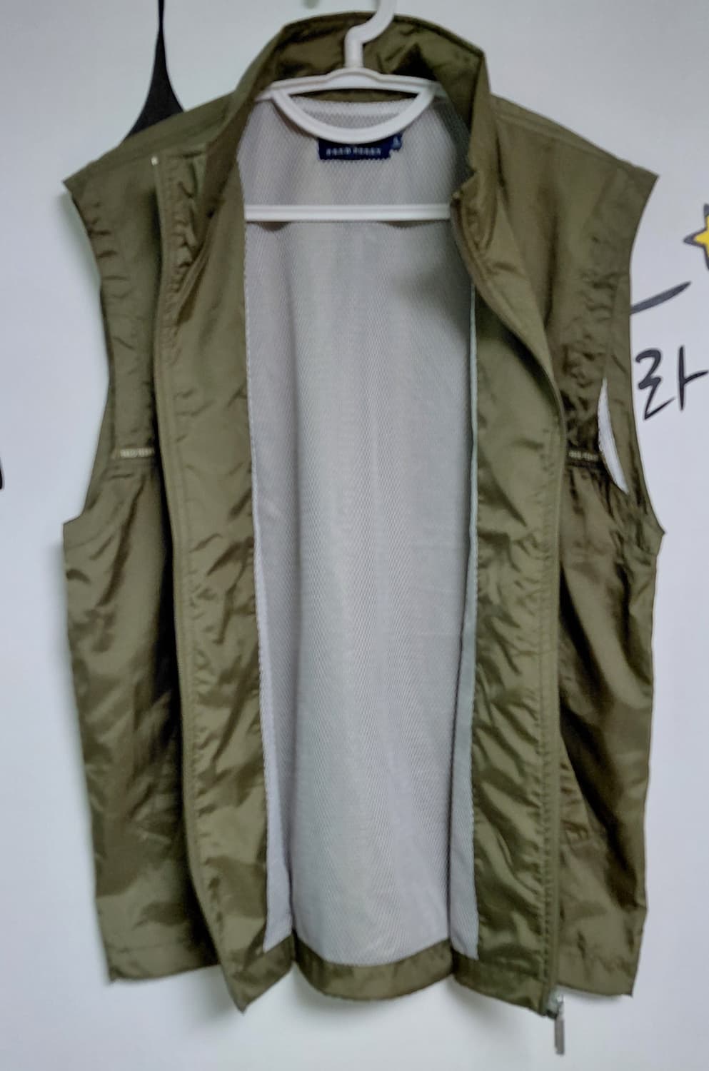 [L] Fred Perry 히트유니온 정품 올리브 카키 베스트 상품이미지6