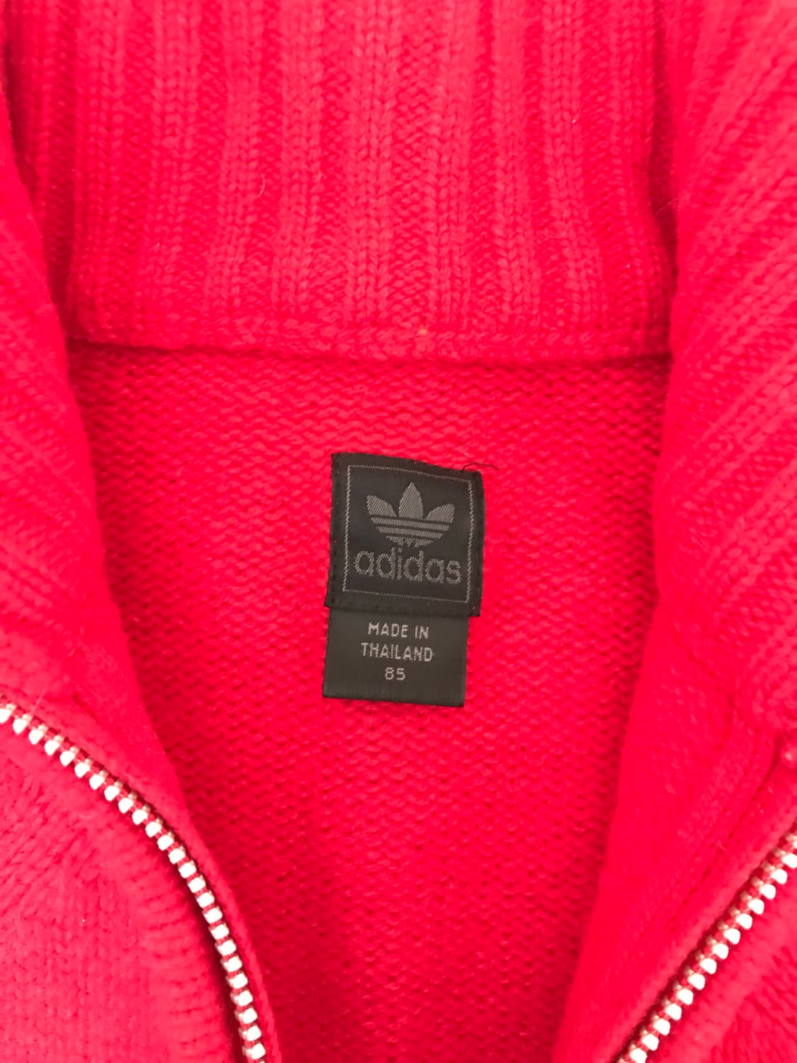 아디다스 빈티지 니트 집업 상품이미지4