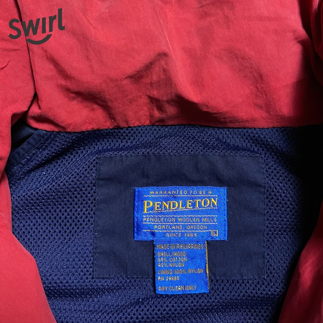 🌊90s pendleton Nylon outdoor jacket 상품이미지9