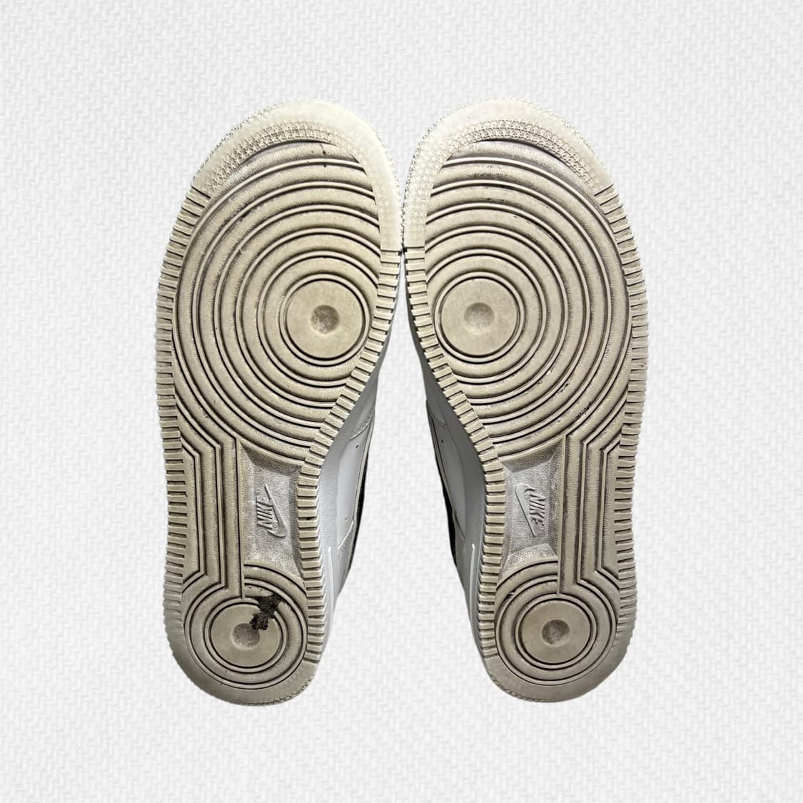 260 나이키 에어포스1 로우 화이트 블랙 상품이미지8